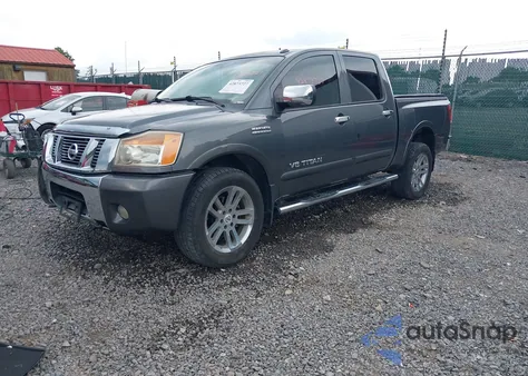 2012 Nissan Titan Sl из США, поврежденный, VIN 1N6AA0EC3CN301256